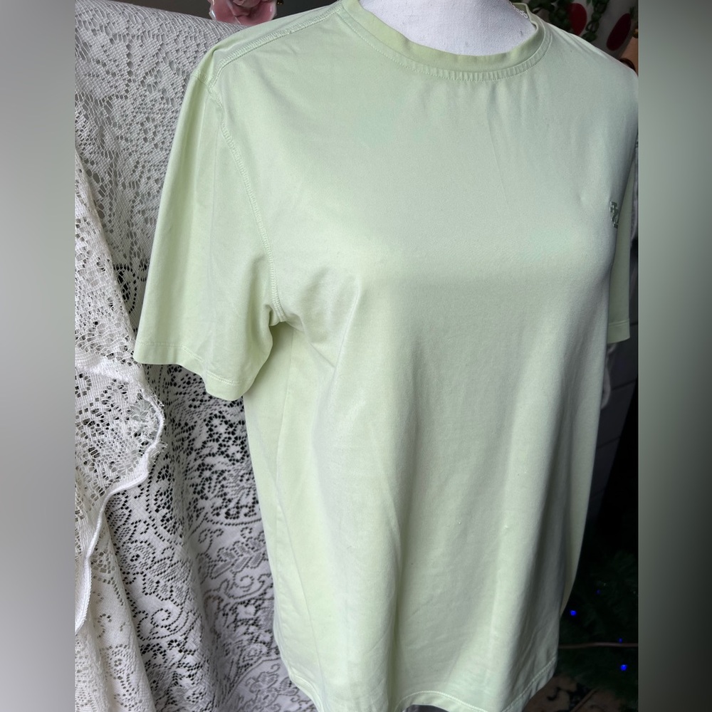 Vintage Izod tee light green - Picture 5 of 10